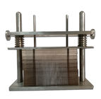 Stainless Steel Textile Testing Equipment , Perspiration Tester For Colour Fastness Test