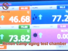 3KW 150l Xenon Lamp Aging Test Chamber Air Cooled