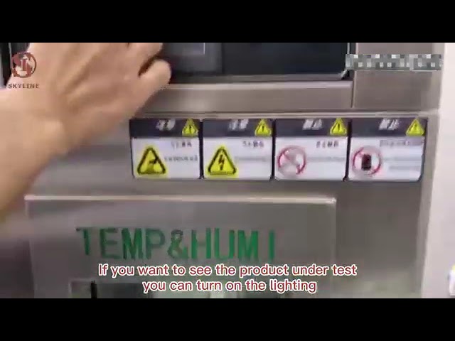 High Precision Environmental Control Chamber 10~800℃ Temperature And Humidity Climate Chamber