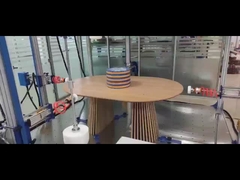 5 Air Cylinders PLC Control Furniture  Testing Equipment, Table Furniture Testing Machine