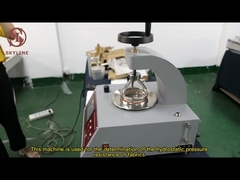 AATCC 127 SL-F43 Fabric Hydrostatic Pressure Tester / Textile Hydrostatic Testing Machine