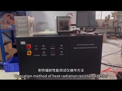 Fire Testing Equipment Full Facemasks Heat Radiation Resistance Tester