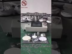 4 Test Station SATRA TM31 Martindale Abrasion Tester with 44mm Abrasion Heads