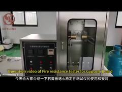Fire Resistance Tester for Gypsum Board with 800±30°C Fire Stability and GB/T9775-2008 Compliance