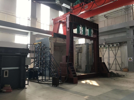 BS EN 1365 Vertical Furnace Fire Resistance Test For Non Load Bearing Part Walls