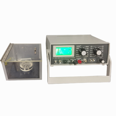 EN 1149-1 Fabric Material Resistivity Tester Surface And Volume Resistivity Test Equipment