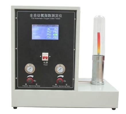 ASTM D 2863 Touch Screen Type Automatic Limiting Oxygen Index Tester For Rubber Plastic Burning Testing Machine