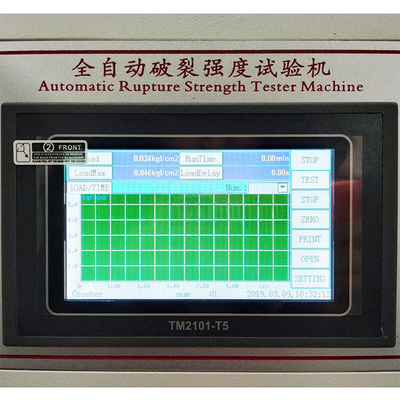 ISO 2759 ASTM D3786 Cardboard &amp; Paper Bursting Strength Tester