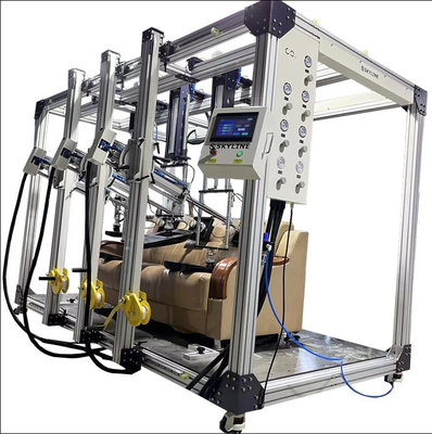 EN 4875/BIFMA X5.4/EN 1728 Three Seat Sofa Durability Tester Sofa Fatigue Test Machine