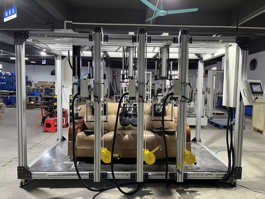 EN 4875/BIFMA X5.4/EN 1728 Three Seat Sofa Durability Tester Sofa Fatigue Test Machine