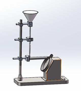 ASTM D4772 Fabric / Textile Surface Water Absorbency Testing Equipment Professional