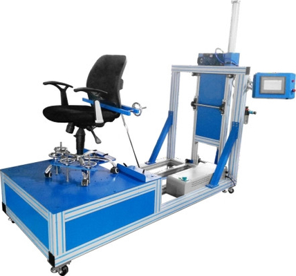 Office Chair Structure Strength Test Machine BIFMA X 5.1 Are Rest And Back Rest Strength And Durability Tester