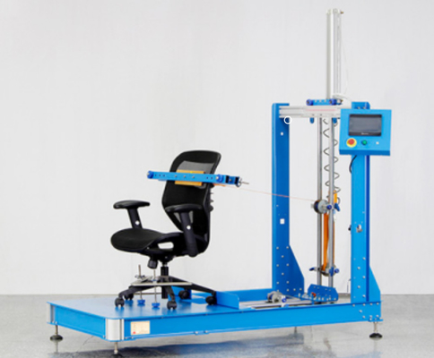 Office Chair Structure Strength Test Machine BIFMA X 5.1 Are Rest And Back Rest Strength And Durability Tester