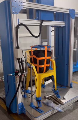 BIFMA Indoor Chair 136kg Seat Impact Testing Machine/Plastic Chair Drop Impact Durability Test Machine