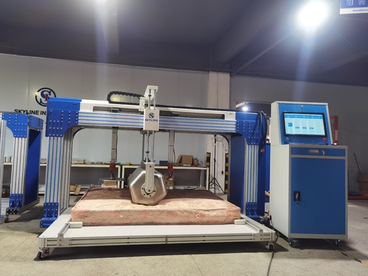 EN1957 PLC+ Touch Screen Servo Motor Integrated Mattress Testing Machine