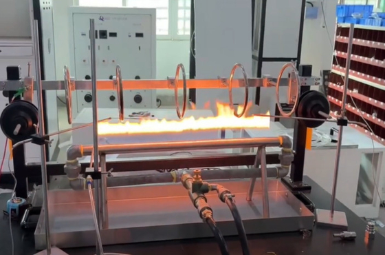 BS 6387 IEC 60331-11 Flammability Testing Equipment with 1KW Power for Fire Resistance