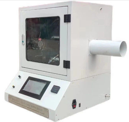 Buy Conveyor Belt Vertical Burning Test Chamber with ISO 340 Standard, 10.5mm Bunsen Burner, and 0°～45° Adjustable Rotation online manufacture