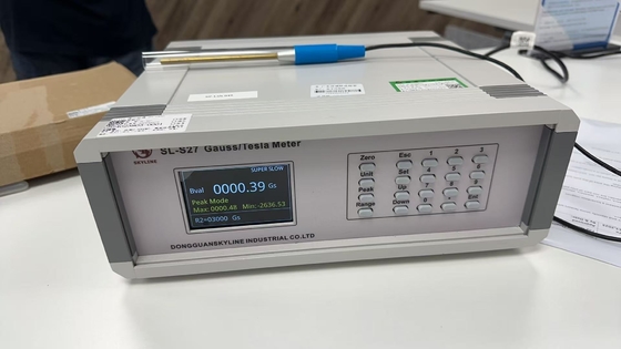 EN71-1 Direct Current Field Dc Gaussmeter Resolution 5 G High Accuracy
