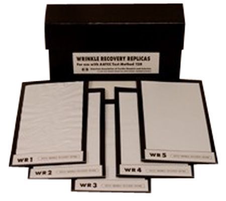 AATCC 128 Wrinkle Recovery Replicas for Textile Testing