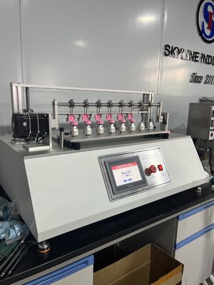Cap Hinge Tester with 8 Test Stations 220V/50HZ for Durability and LOF Testing