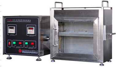 FMVSS 302 Lab Testing Equipment Fire Nozzle Diameter 9.5mm Horizontal Flammability Tester