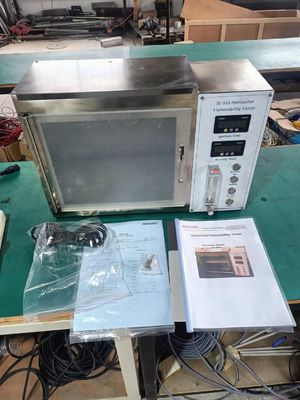 Buy ISO 3795 ASTM D5132 Horizontal Flammability Tester with 38mm Fire Height for Textile and Automotive Testing online manufacture