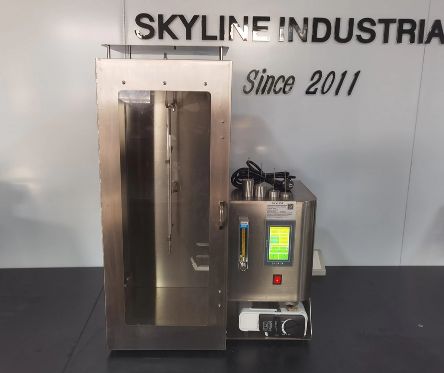 Buy Vertical Combustion Tester for Flame Retardant Textiles with 16CFR1615/1616 Compliance 40±2mm Flame Height and 12s Burning Time online manufacture