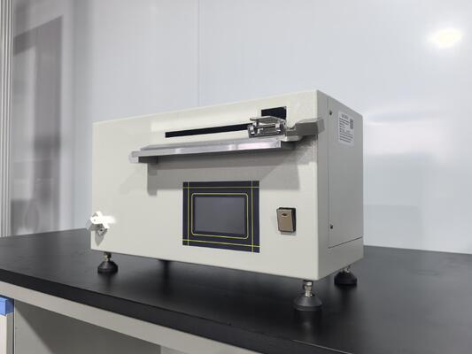 Buy Textile Testing Equipment Fabric Automatic Stiffness Tester With Bending Length And Stiffness online manufacture