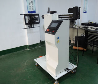 PLC / HMI Table Slides Durability Furniture Testing Equipment With Servo Linear Actuator
