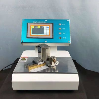 0.01mN Lab Testing Equipment Cardboard Bending Stiffness Tester