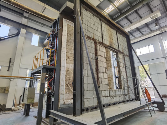 SKYLINE D1.5m Fire Testing Equipment 30-50KPa Vertical Furnace