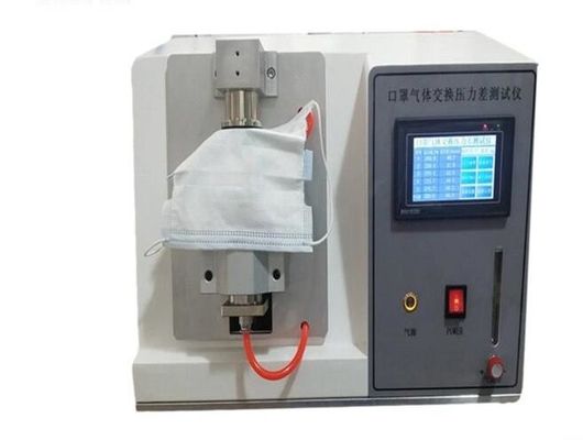 8L/Min 0-500pa Lab Testing Equipment Mask Gas Exchange Pressure Difference Tester