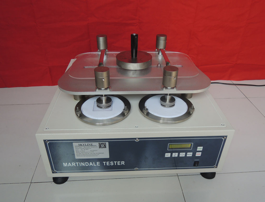 Textile Testing Equipment Martindale Abrasion And Pilling Tester With 4 Test Stations / Textile Balloon Tester