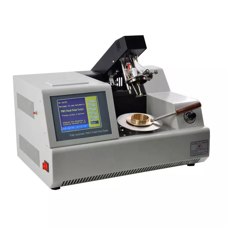 ASTM D93 Fully Automatic Oil Analysis Equipment Closed cup Flash Point Tester