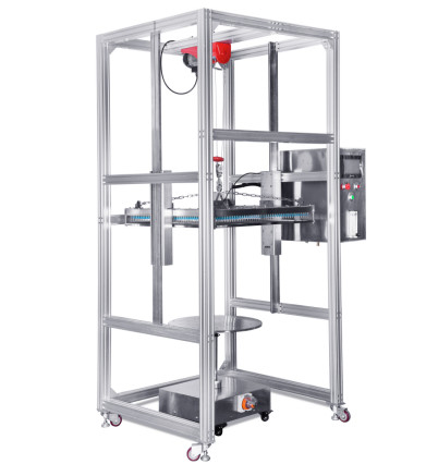 Rainfall Flow Speed 1-3mm/Min Vertical Drop Tester For IPX1 / X2 Equipment