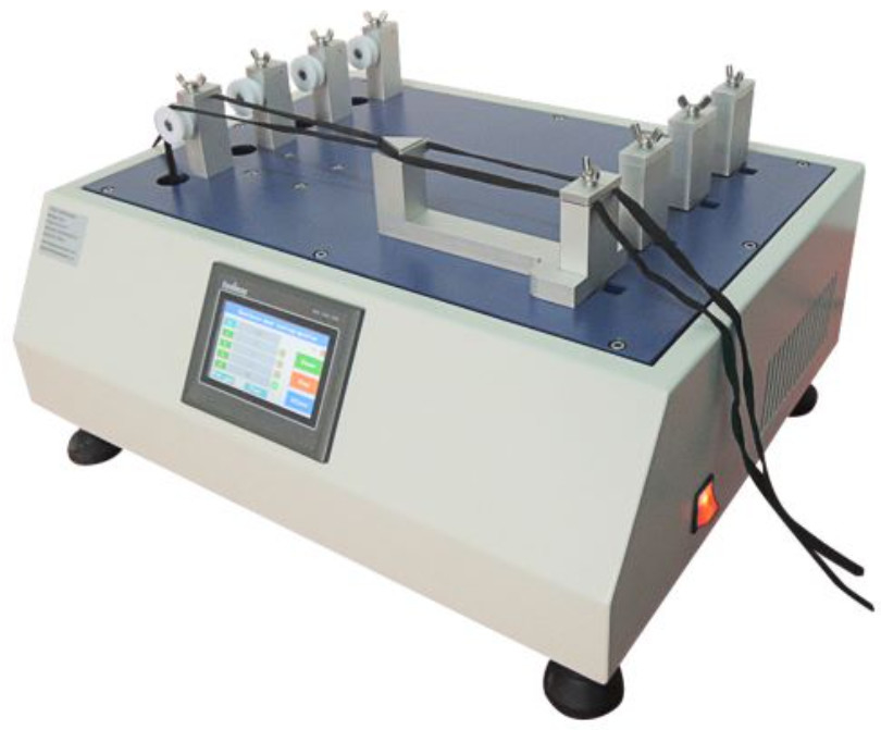 Shoe Lace To Eyelet Abrasion Test Machine With Touch Screen