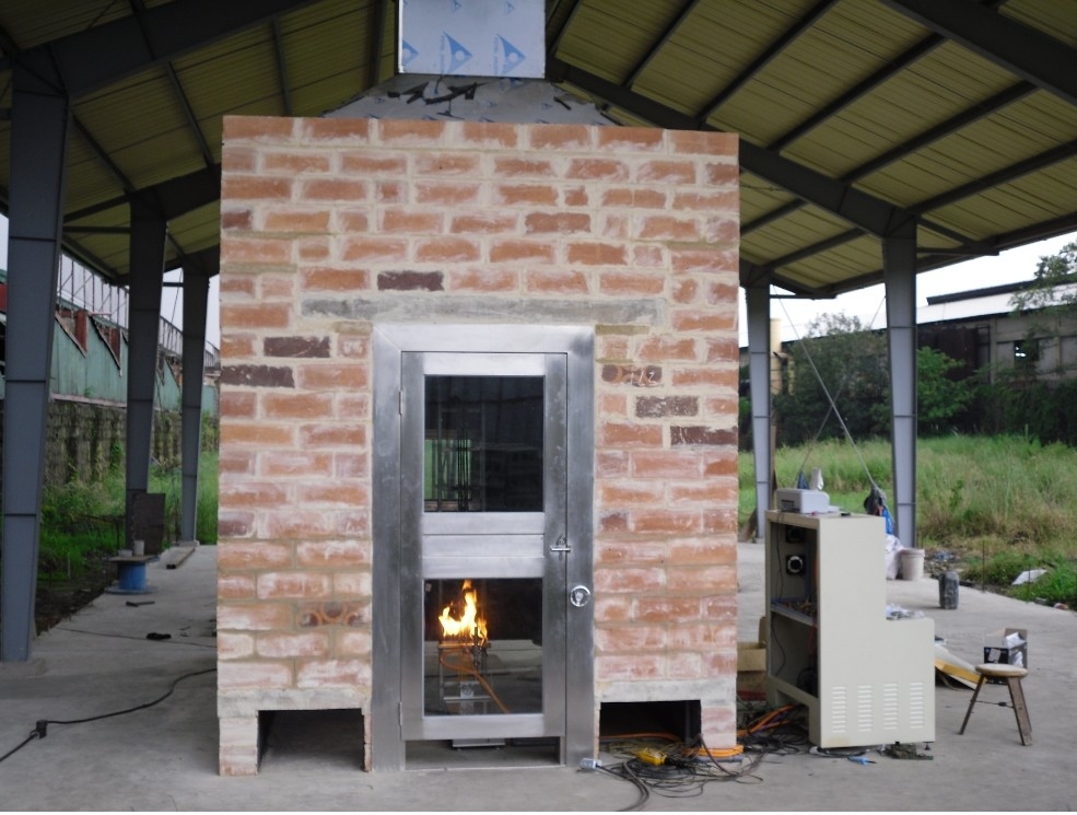 UL 1685 / UL 2556 Standard Vertical Flame And Smoke Release Test Chamber For Fibre Optic Cables