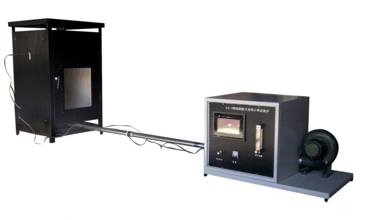 Building Materials Flammability Tester Touch Screen Steel - Structure Fireproof Coating Sample Test Furnace
