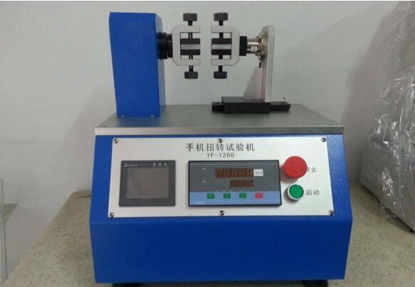 PLC Touch Screen Mobile Phone Twist Test Machine for Test Internal Structure Anti twist Performance