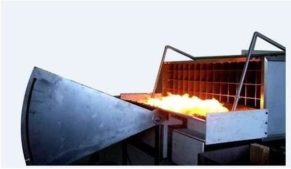 Building Materials Flammability Tester Solar Cell Flammability Testing Equipment Comforms