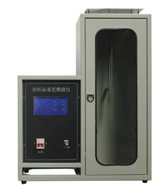 Textile Testing Equipment Touch Screen Control Textile Vertical Burner