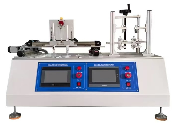 Hand. Repeat Machine Clicking and Slide Repeat Durability Testing Machine for Touch Screen ...