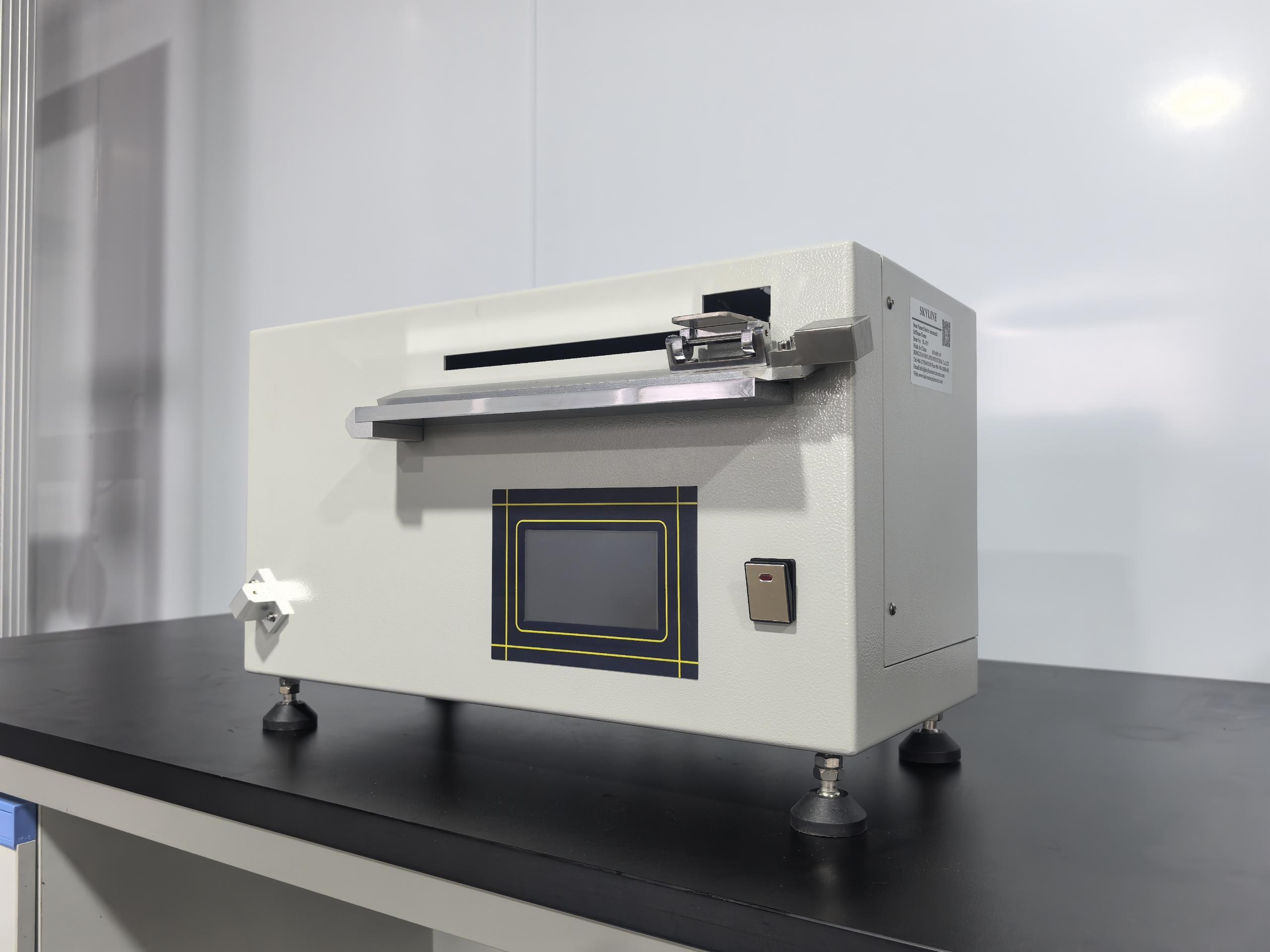 Textile Testing Pin Frame Textile Testing Equipment Fabric Automatic Stiffness Tester With ...