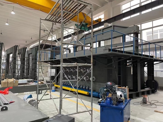 Good price Fire Resistance Test BS EN 1363-1 Horizontal Furnace For Non Load Bearing Parts online