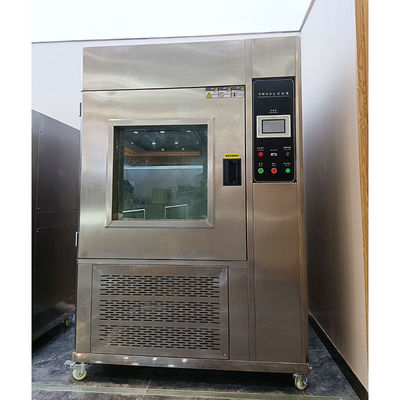 Programmable IP5/6X Environmental Test Chamber with LCD Touch Screen Leakage Protection and Dry Talcum Powder Testing