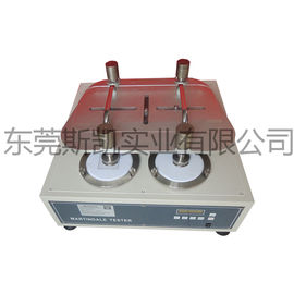 4 Work Stations Footwear Testing Equipment Martindale Abrasion Tester / Pilling Tester