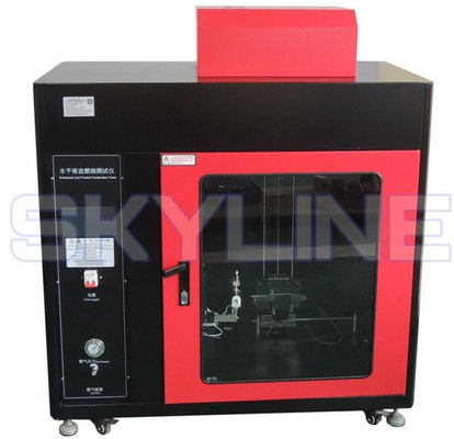 Good price Interior Color Black Cable Flambility Tester with 15 Seconds Flame Burn Time online