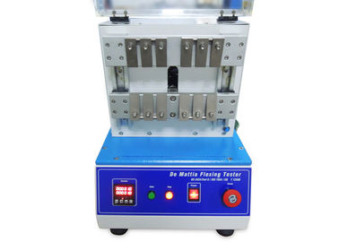 Good price CE Footwear Testing Equipment , ASTM D7854 Coated Fabric De Mattia Flex Tester online