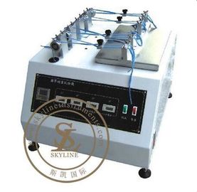 Footwear Testing Equipment Digital Shoeslace Rub Test Machine , SATRA PM154 Rub Resistance Tester