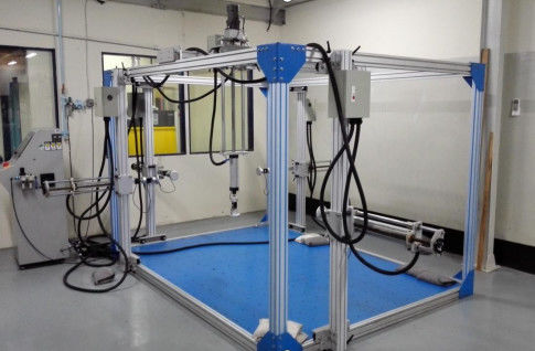 Good price Furniture Testing Machine with 200kg Max Pull Force Adjustable Pneumatic Brakes and PLC Touch Screen Control for Table Strength and Durability Tests online